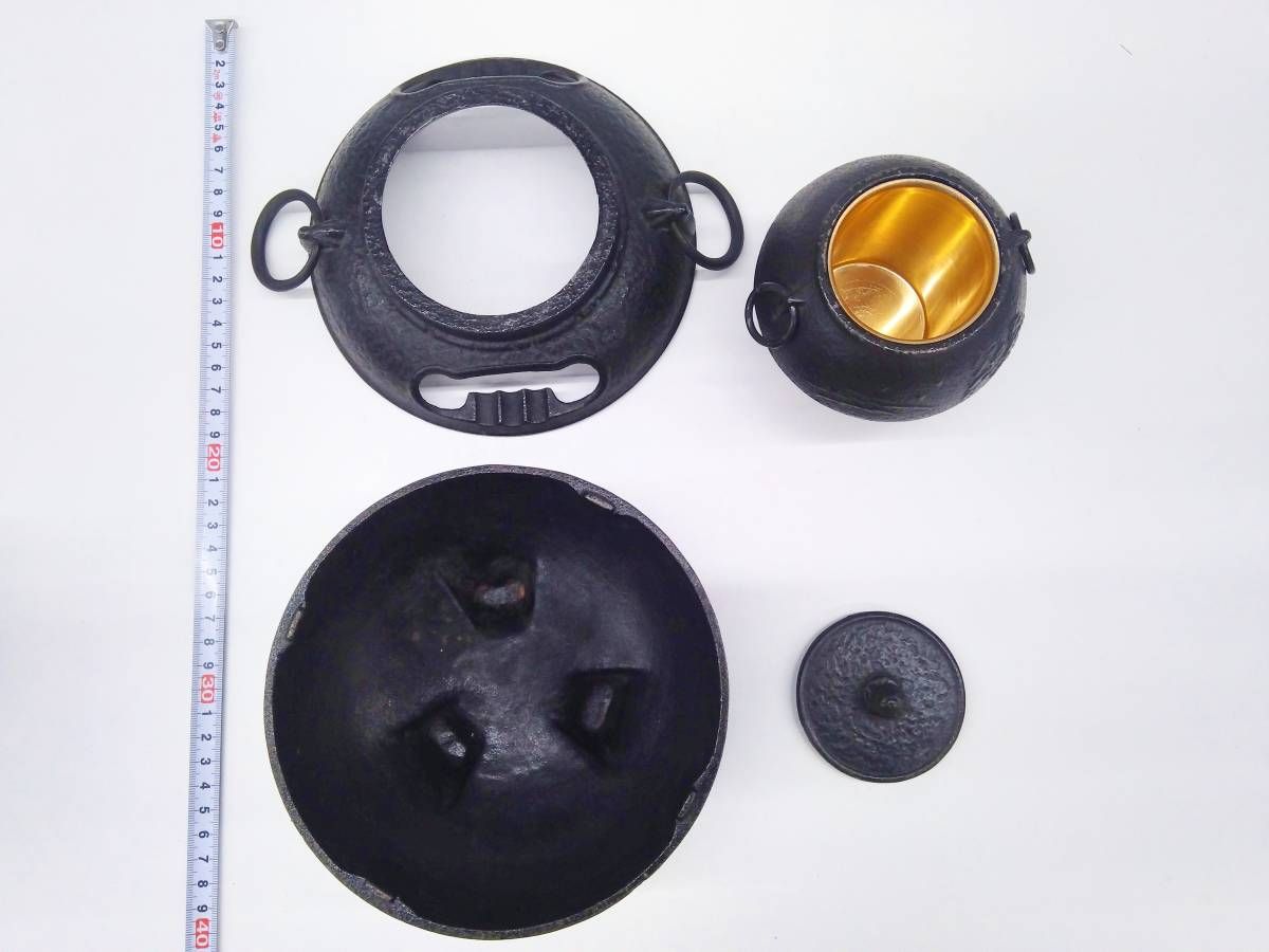 【新品未使用品】南部鉄器　茶釜風　灰皿 新品未使用品】南部鉄器 茶釜風 灰皿 - メルカリ