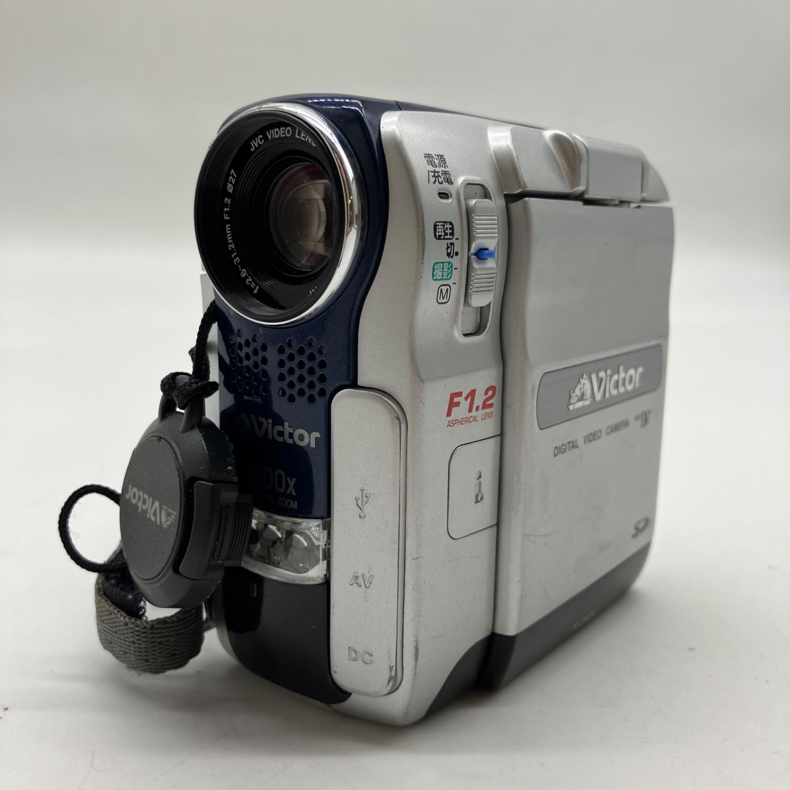 【美品】Victor miniDV対応 デジタルハンディカム、ビデオカメラ Amazon | Victor ビクター GR-DVA20K ビデオカメラ miniDV