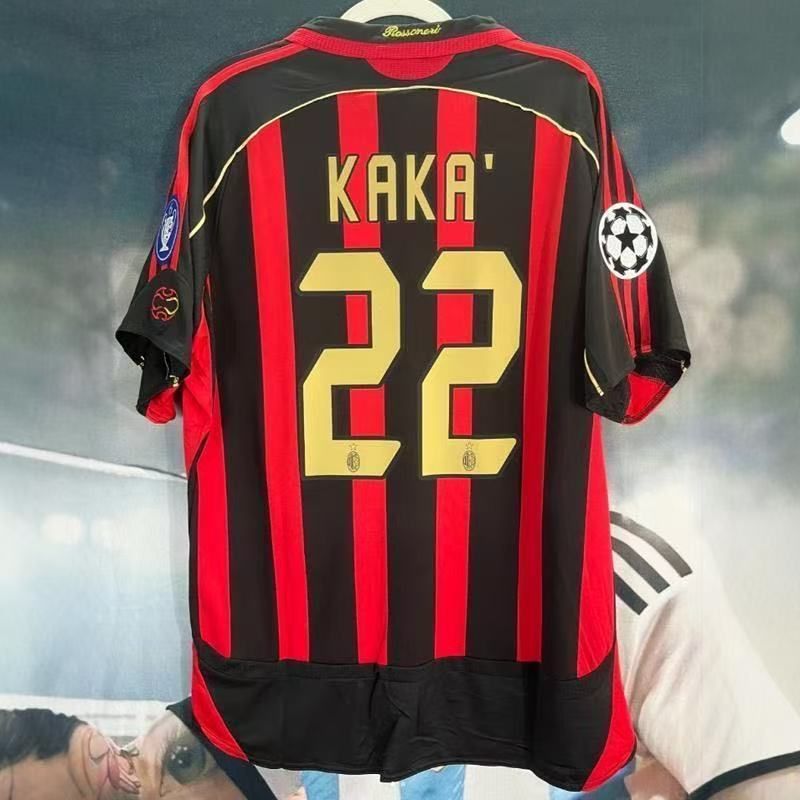 新品 06-07 ACミラン ホーム ユニフォーム ジャージ 22番 KAKA