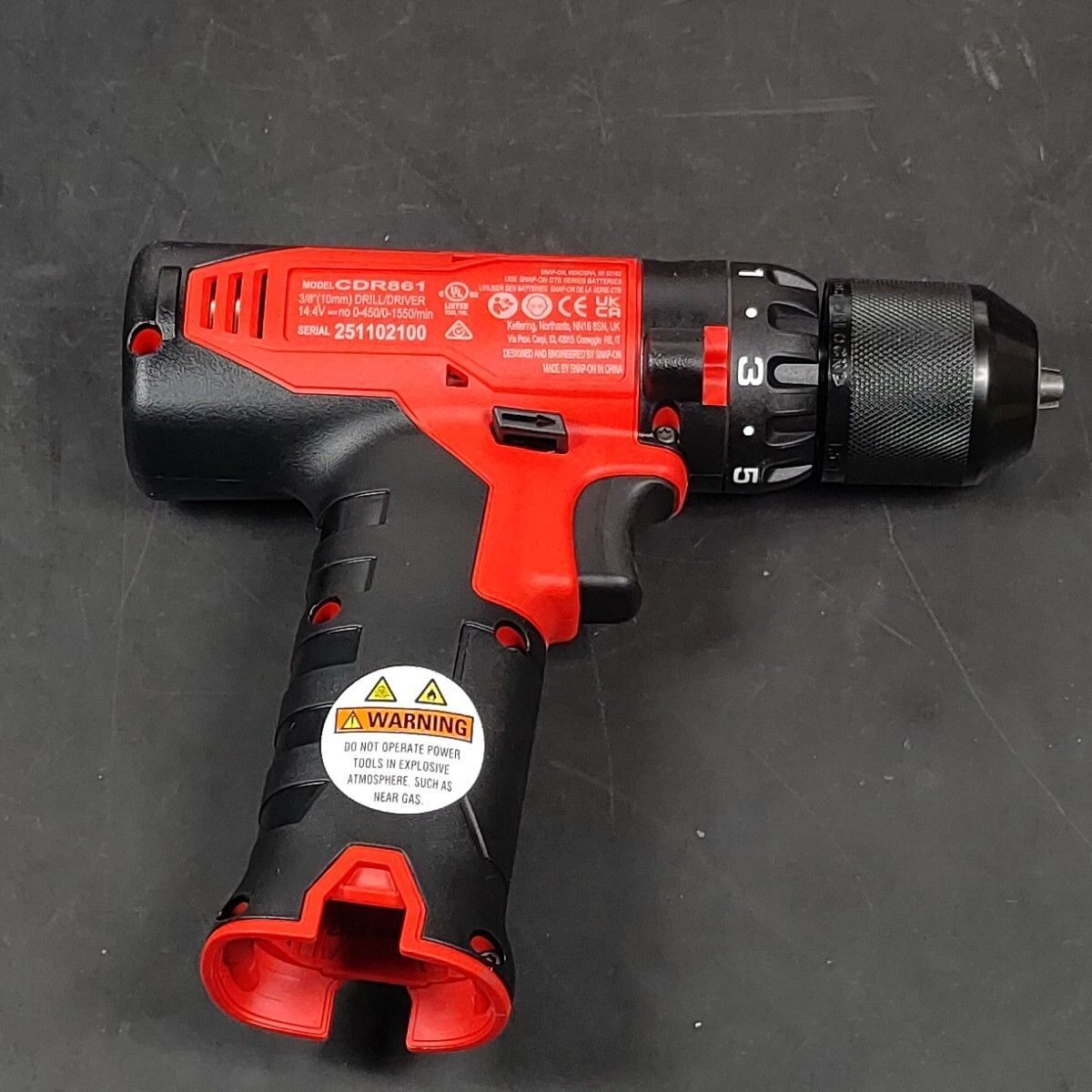 未使用品 スナップオン Snap-on 14.4V コードレスドリル