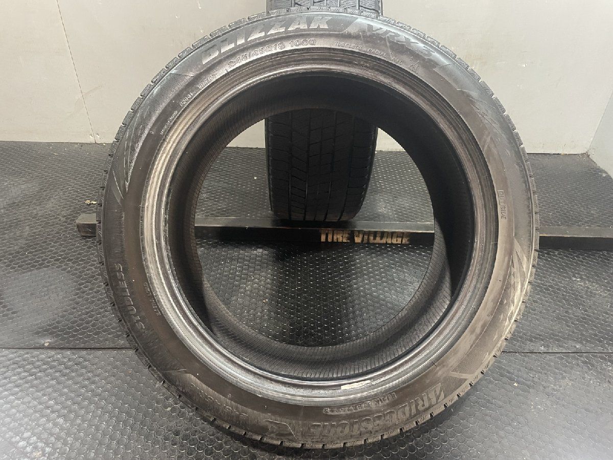 だい　バリ山スタッドレス225/45R18ブリザックVRX3 クラウン だい バリ山スタッドレス225/45R18ブリザックVRX3 クラウン ブリザック