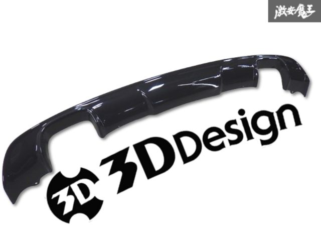 3DDesign 3Dデザイン BMW F34 GT カーボン リアディフューザー リアバンパー 下部 デュアル4テール 3108-23421 棚