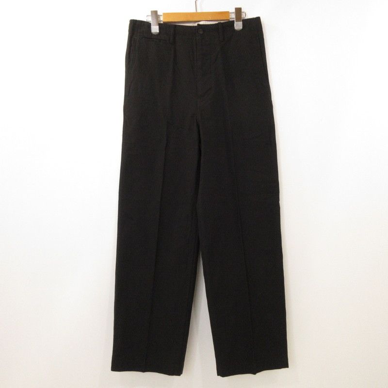 【姫路東店】 中古 VISVIM | ビズビム パンツ EX WIDE CHINO PANTS 0125105008008 ワンウォッシュ加工 ブラック サイズ：2 【107】 姫路東店】 中古 VISVIM | ビズビム パンツ EX WIDE CHINO PANTS