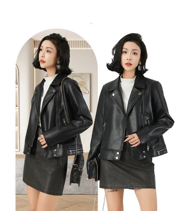 レザージャケット レディース