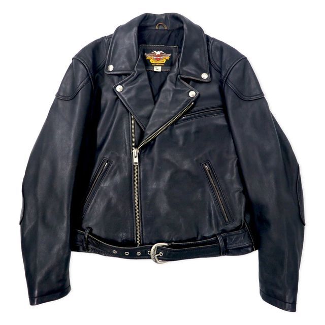 Harley-Davidson レザー 重たい ダブル ライダース ロエン ジョイ