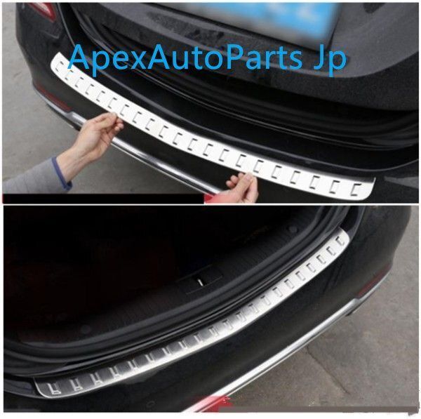 メルセデス ベンツ Sクラス W222 2013-2020年 トランク ガード プロテクター ガーニッシュ ステンレス 外側 FFCRYSTALESIA_COM