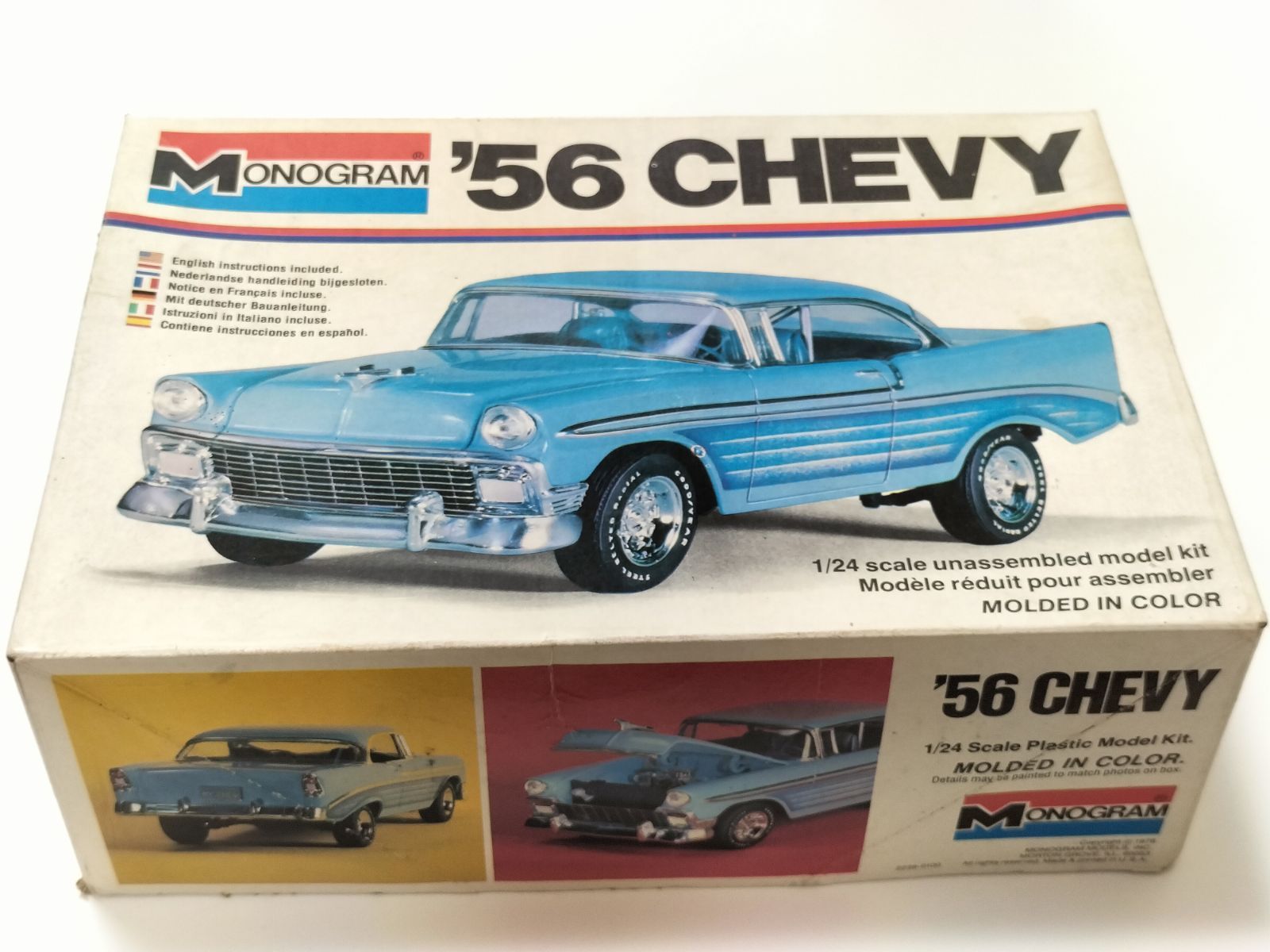 1956年型ヴィンテージ⭐希少キッド】1/24 '56 CHEVY MONOGRAM シェビー 