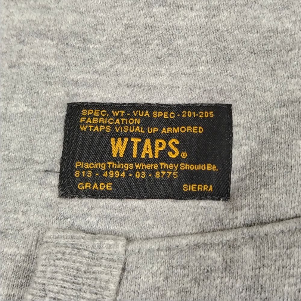 WTAPS 14aw HELLWEEK ZIP UP SWEATER.COTTON 2サイズ M パーカー グレー Wtaps sweater - Gem