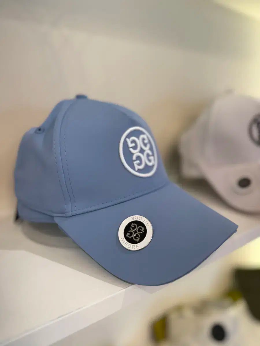G FORE 星 刺繍 ベースボールキャップ ブルー