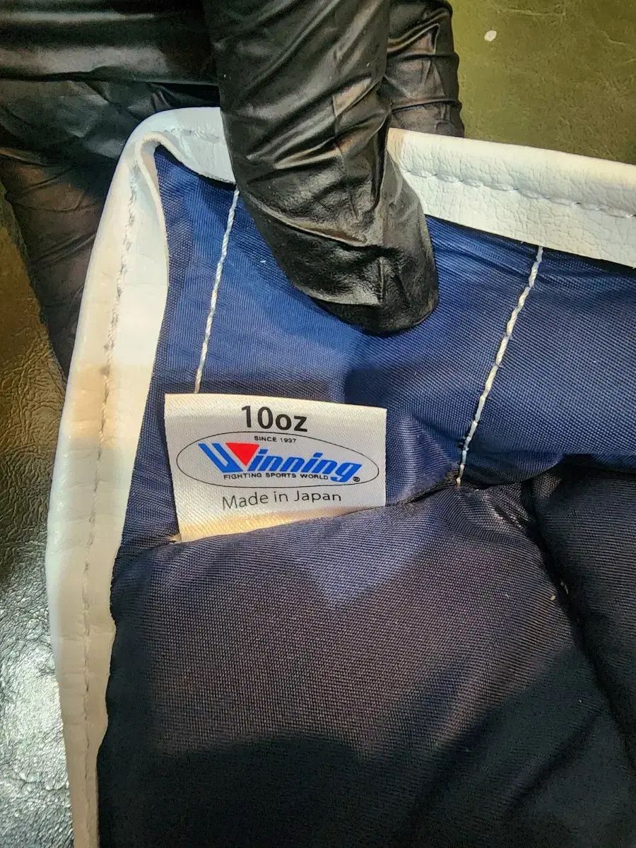 ウィニング Winning 10 オンス ホワイト グローブ 組手 その他 