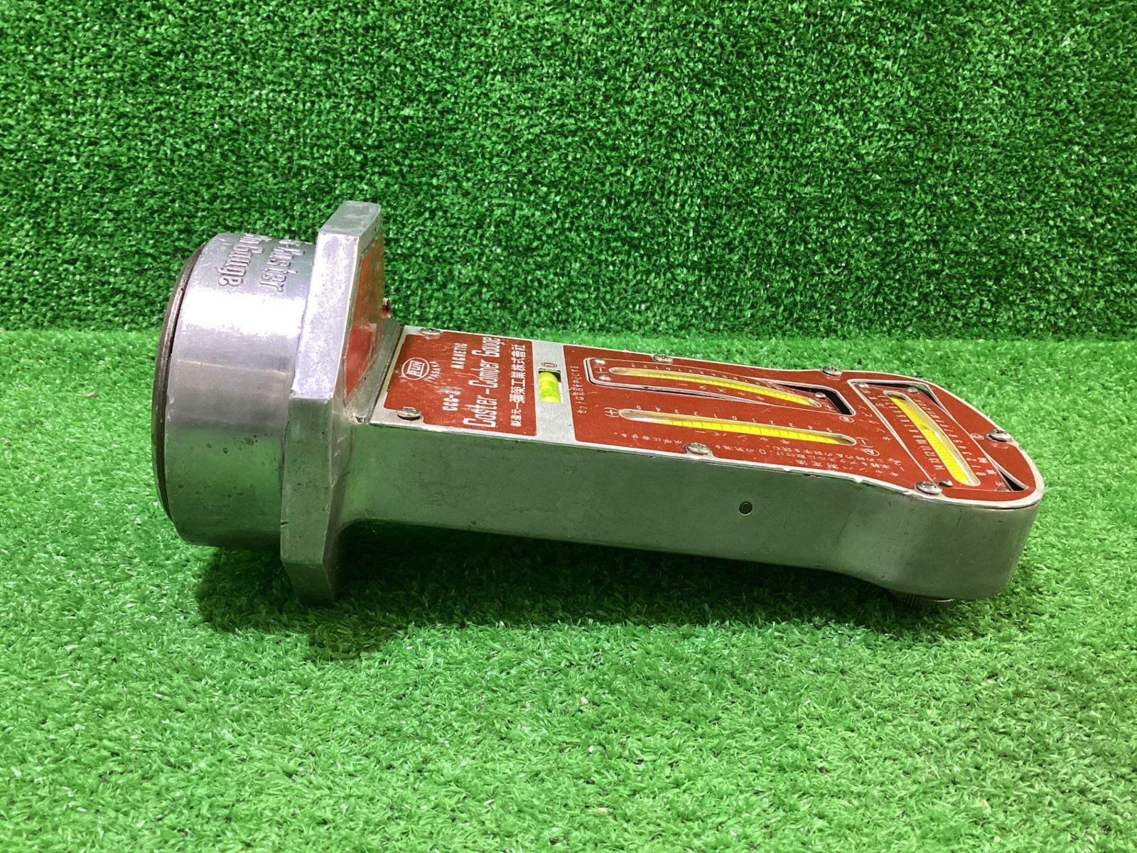  日平機器 HG-201 キャンバーキャスターキングピンゲージ㉔ 動作未 取説有 使用感有 25-82 その他 特殊工具