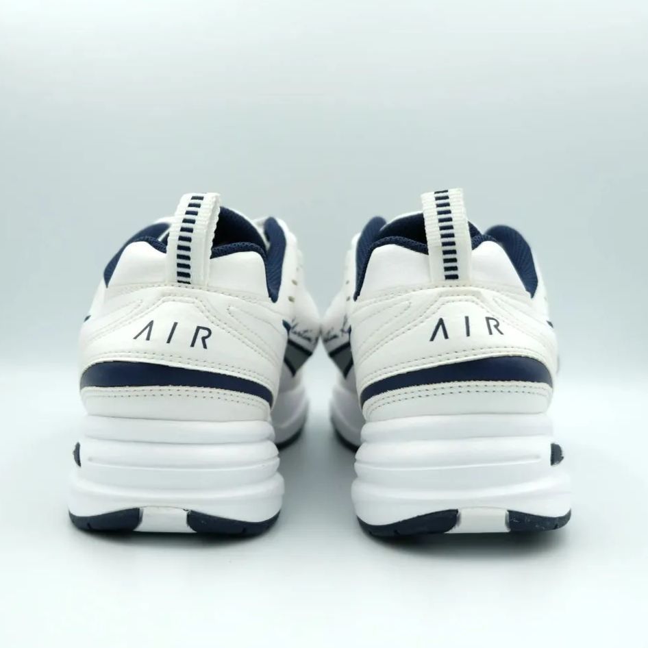 NIKE AIR MONARCH IV MARTINE ROSE WHITE NAVY ナイキ エア モナーク 4 マーティン ローズ ホワイト  ネイビー 白 銀 紺 26cm AT3147 100 - メルカリ