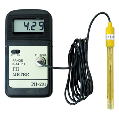 BFJ1041745 デジタルPHメーター MT PH-201 水質管理に使用します プール 水槽 食品 水処理施設などの水質管理に最適なデジタルPHメータ BFJ1041745