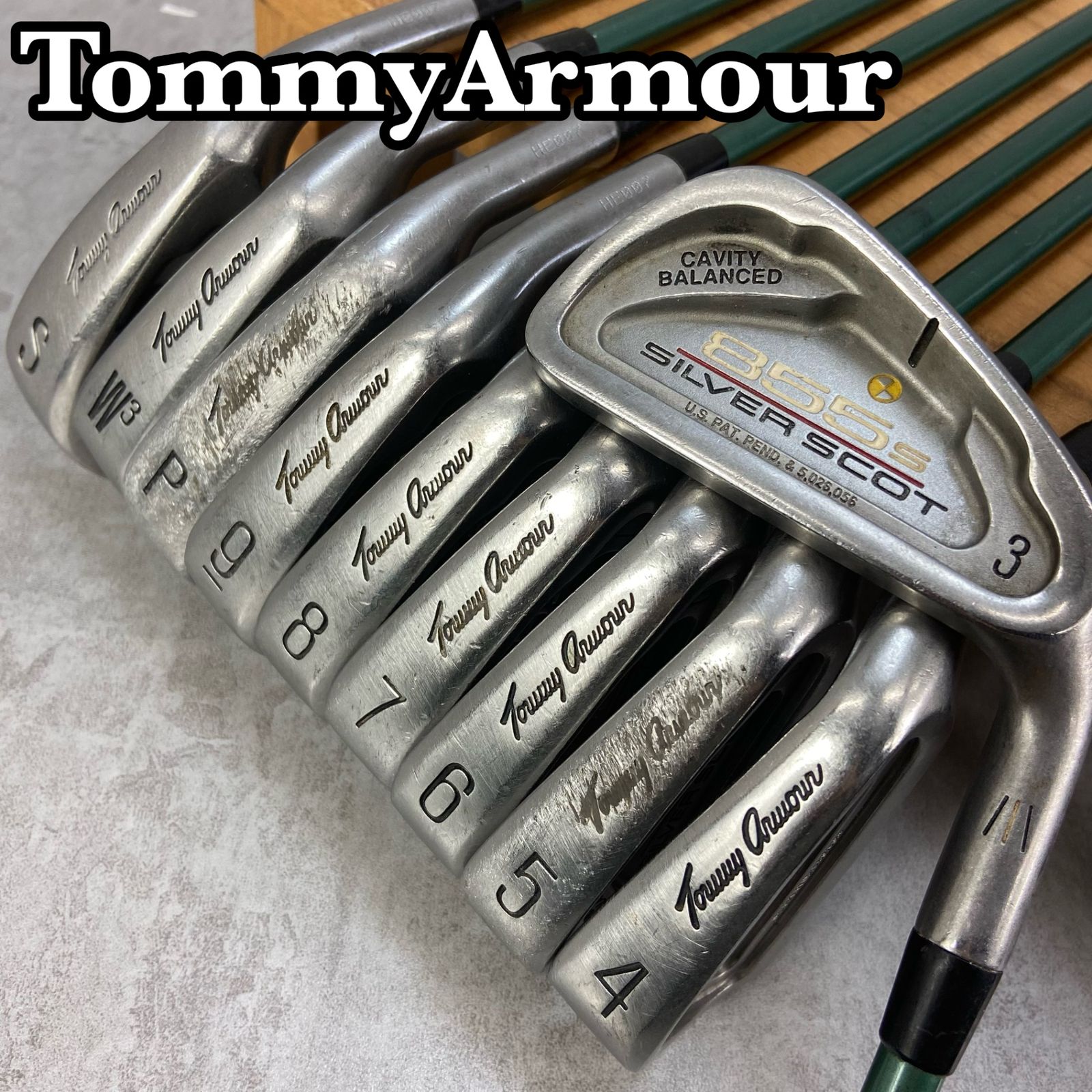 Tommy Armour トミーアーマー 855S メンズゴルフ アイアン10本セット カーボン 右利き用 - メルカリ