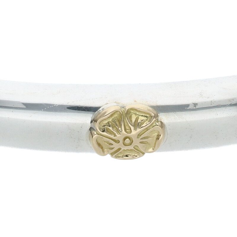 タディ&キング イーグルフェイスバングルGPローズ シルバー