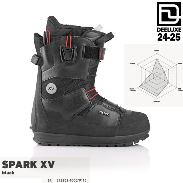 スノーボード ブーツ バックカントリー 24-25 ディーラックス スパーク エックスブイ DEELUXE SPARK XV S4 メンズ レディース 日本正規品