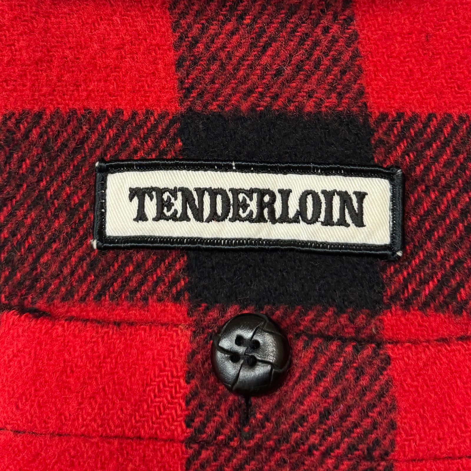 TENDERLOIN T-BUFFALO JKT 2nd RED/BLACK バッファローチェック