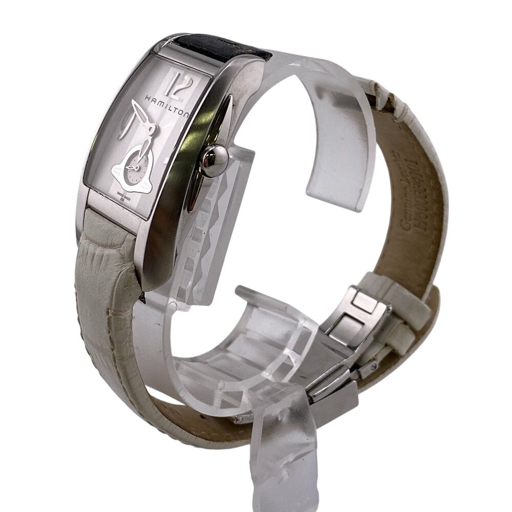 ハミルトン HAMILTON 腕時計 スモールセコンド ニュー ブルック H334110 ホワイト ハミルトン HAMILTON 腕時計 スモールセコンド ニュー ブルック