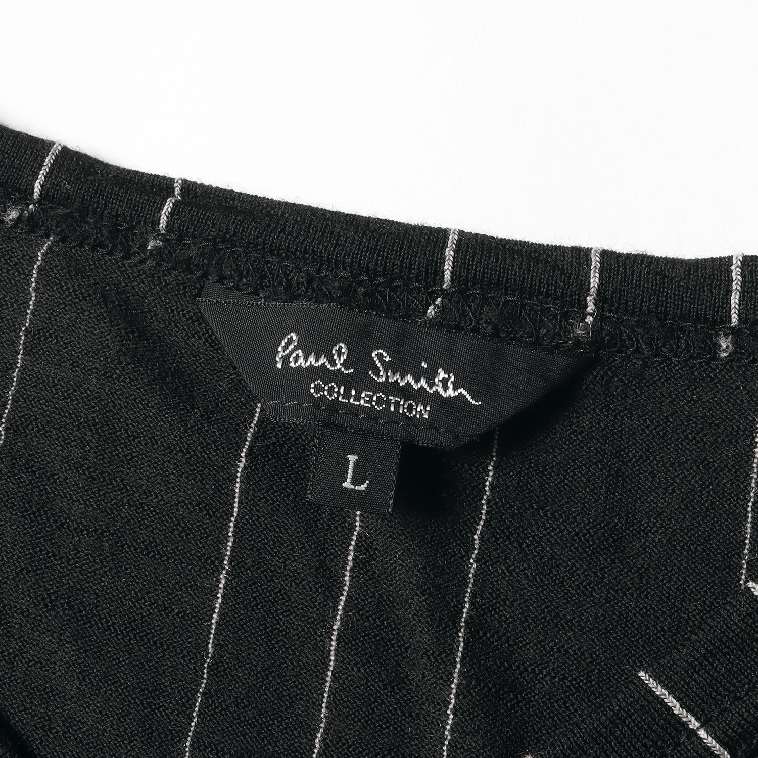 Paul Smith ポールスミス ニット サイズ:L ストライプ ハイゲージ