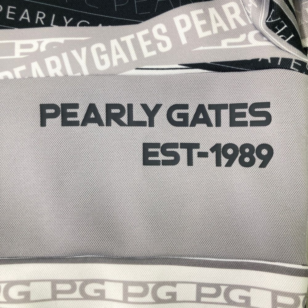 サイズ：0 PEARLY GATES パーリーゲイツ ; 2024年モデル トレーナー ロゴ柄 グレー系 [240101499830] ゴルフウェア レディース ストスト サイズ：0 PEARLY GATES パーリーゲイツ ; 2024年モデル
