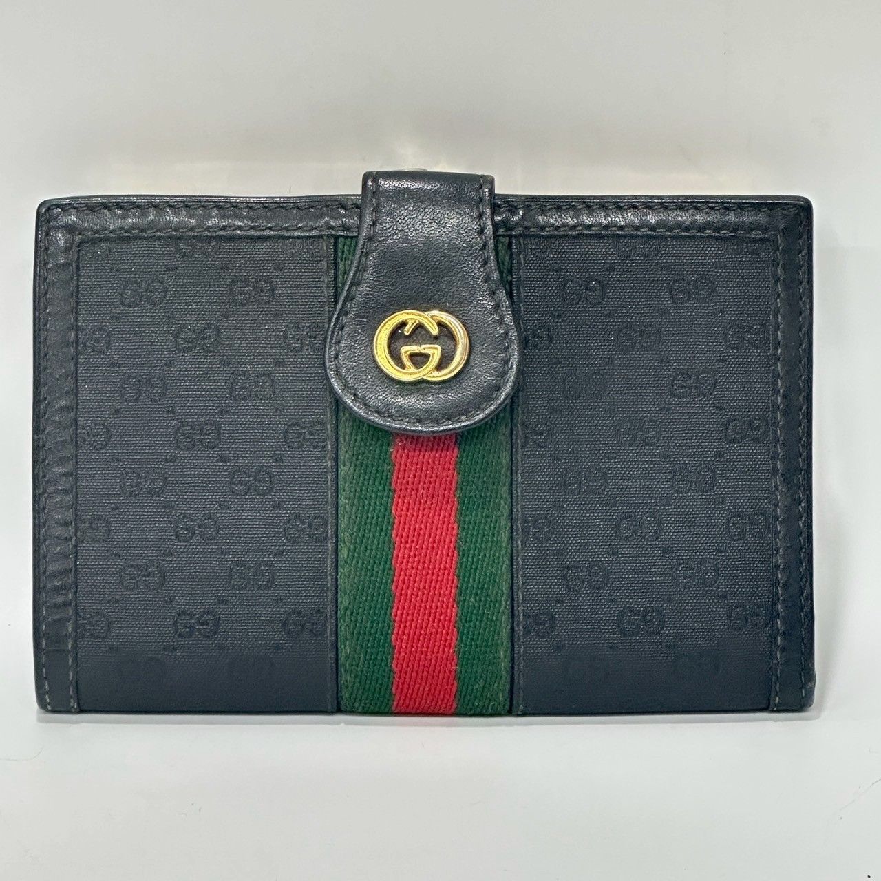 Gucci GG シェリーライン 二つ折り財布 財布 男 女 624 GUCCI （新品・未使用品）グッチ ウェブ シェリーライン 二