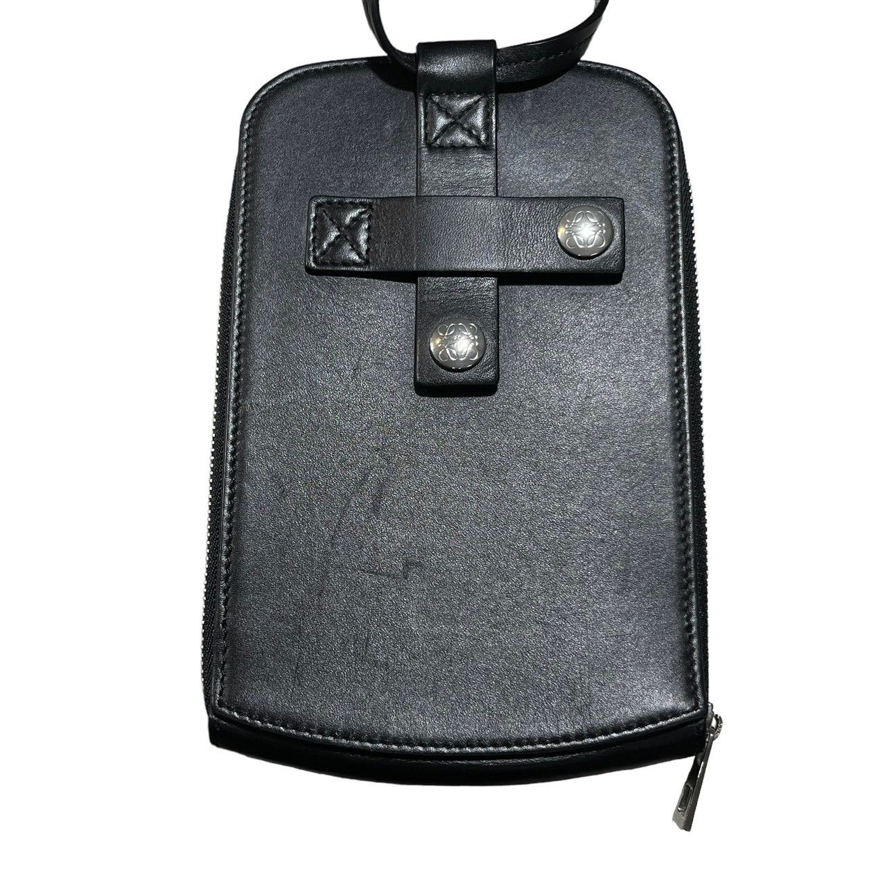 loewe ロエベ マルチファンクショナルケース スマホショルダー タン