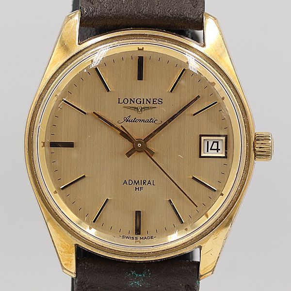 【稼働品】LONGINES 腕時計 ADMIRAL AUTOMATIC 箱付き街の時計コレクション