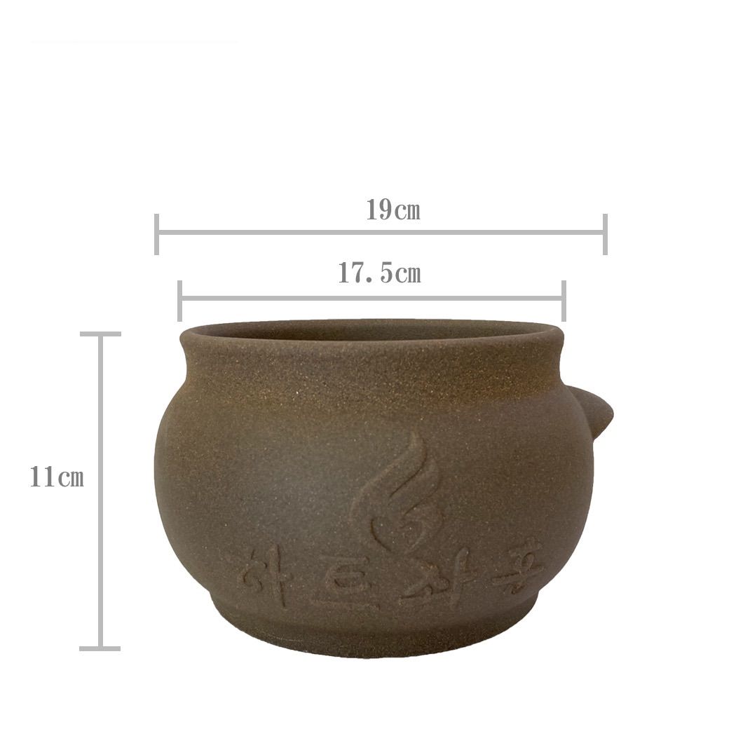よもぎ蒸し 黄土壺