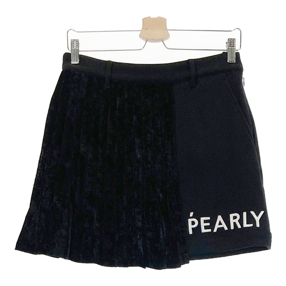 PEARLY GATES - 美品　パーリーゲイツ　中綿　プリーツスカート　ストレッチスカート サイズ：0 PEARLY GATES パーリーゲイツ 30周年 ストレッチ