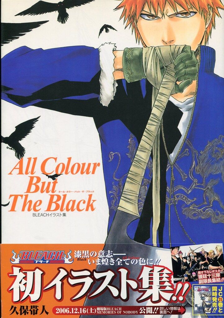 集英社 - BLEACH 画集 集英社 久保帯人 BLEACHイラスト集 ALL Colour But The Black