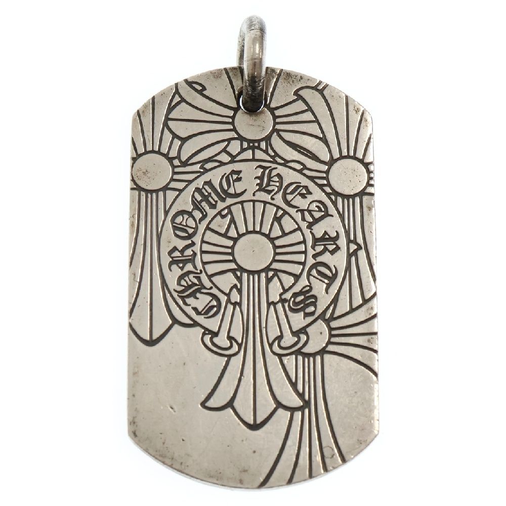 クロムハーツ D/TAG LRG GOD BLESS/ゴットブレスドッグタグ CHROME HEARTS クロムハーツ D/TAG LRG GOD BLESS THE WORLD