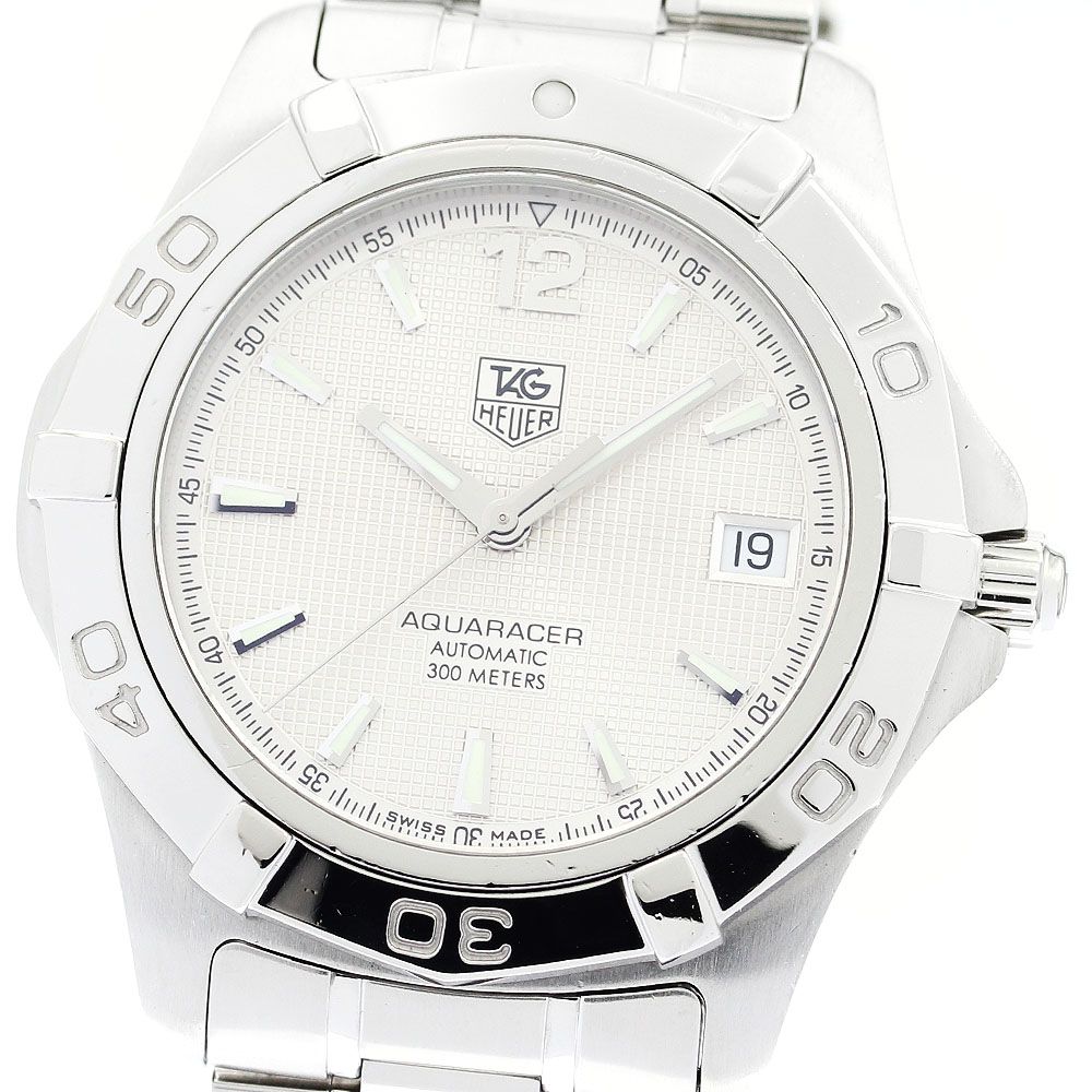 タグホイヤー TAG HEUER WAF2111 アクアレーサー デイト 自動