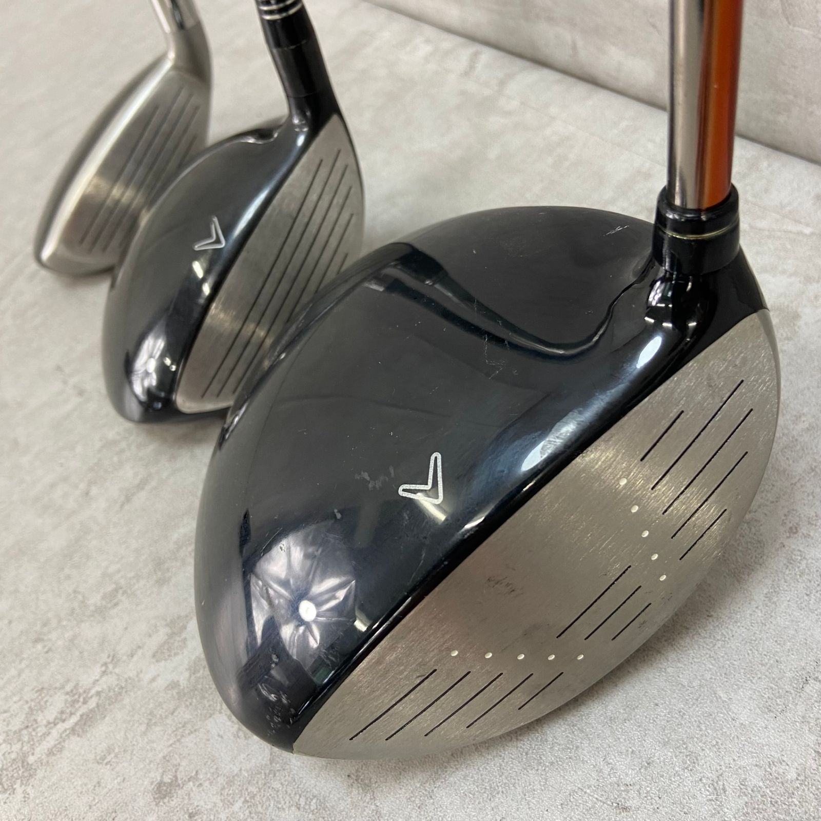 キャロウェイ　ルコックスポルティフ　メンズゴルフ12本セット　右　キャディバッグ Callaway キャロウェイ le coq sportif ルコックスポルティフ