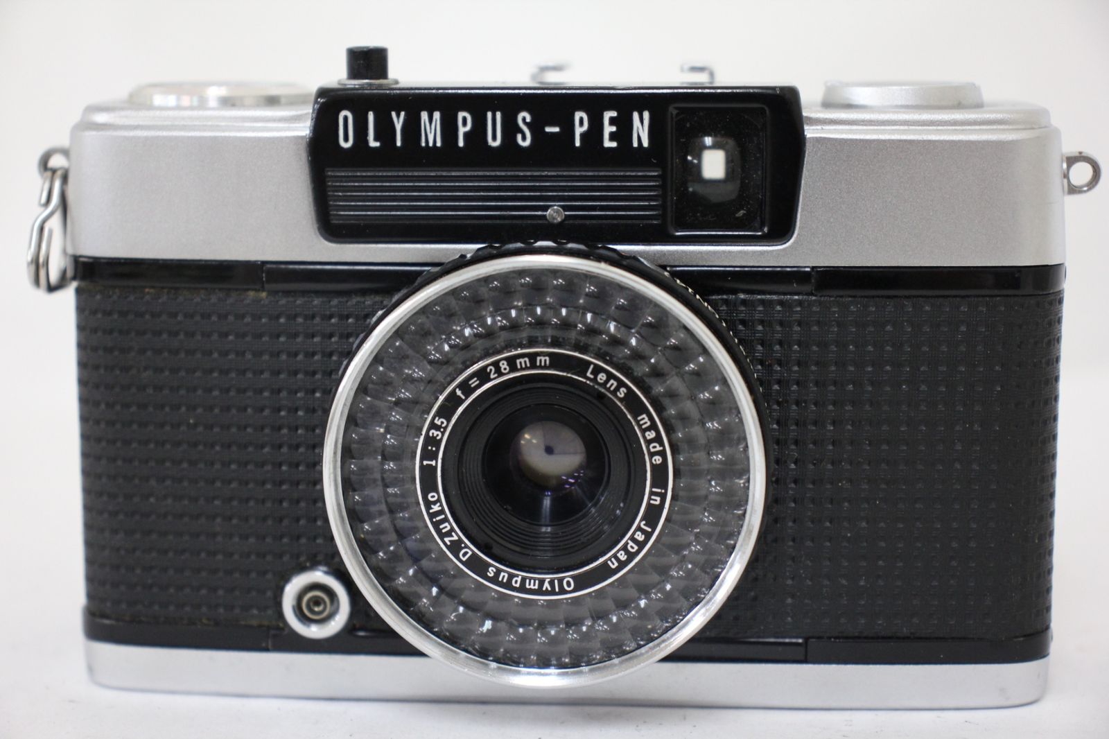 返品保証 オリンパス Olympus-PEN EE-3 D.Zuiko 28mm F3.5 カメラ e2911