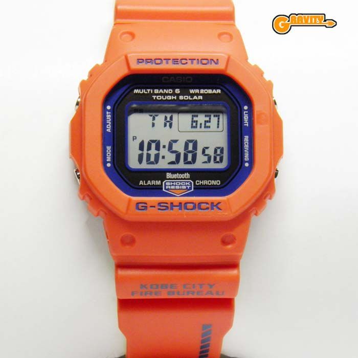 GW-B5600FB-4JR 神戸市消防局 救助隊50周年モデル CASIO(カシオ)G-SHOCK(ジーショック)Ｇショック【中古品】 - メルカリ