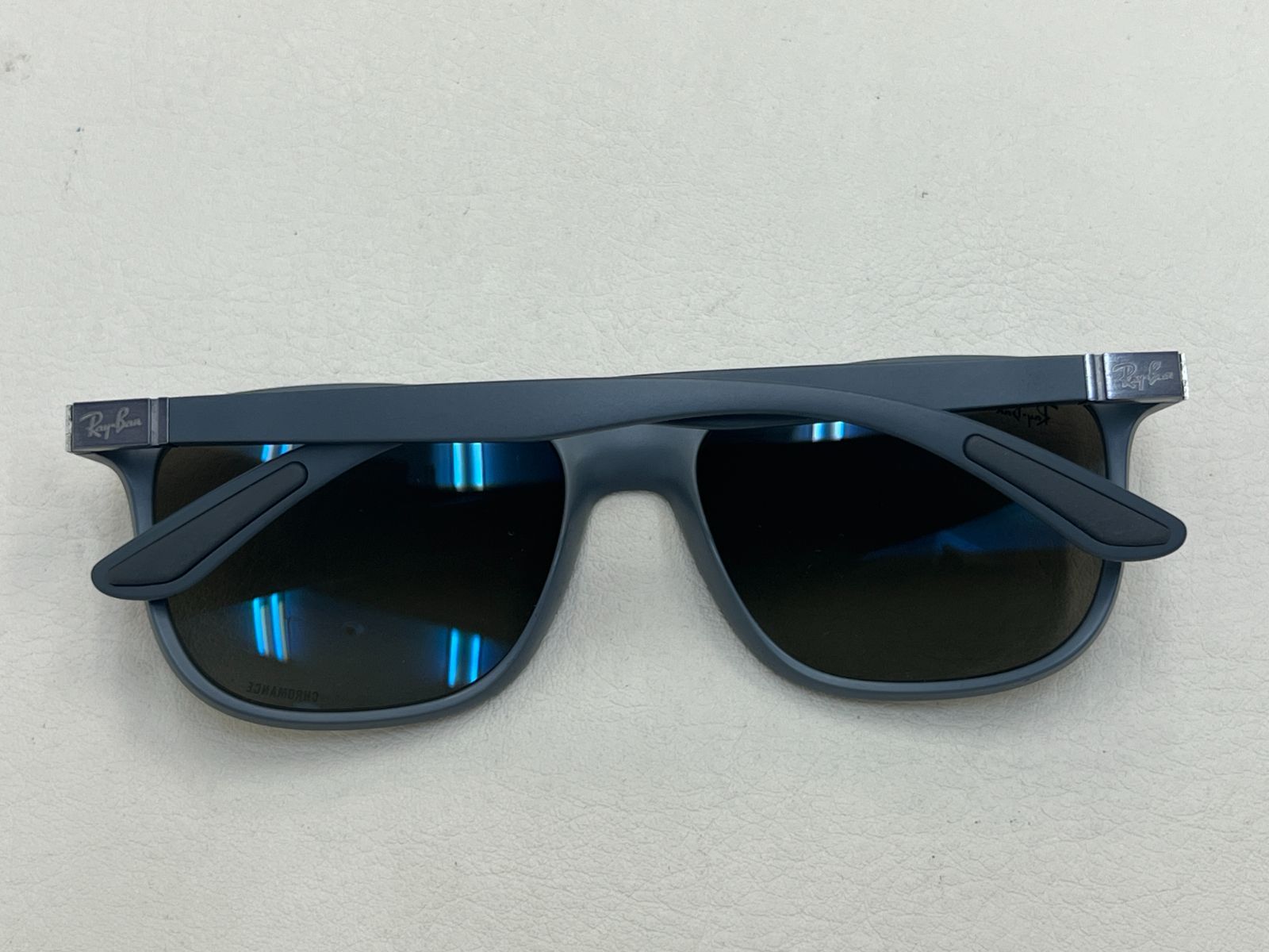 N【中古品】レイバン Rayban RB4330CH CHROMANCE サングラス グレー 