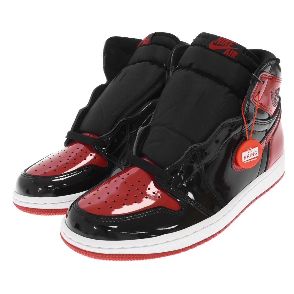 NIKE (ナイキ) AIR JORDAN 1 RETRO HIGH OG BRED PATENT エア  