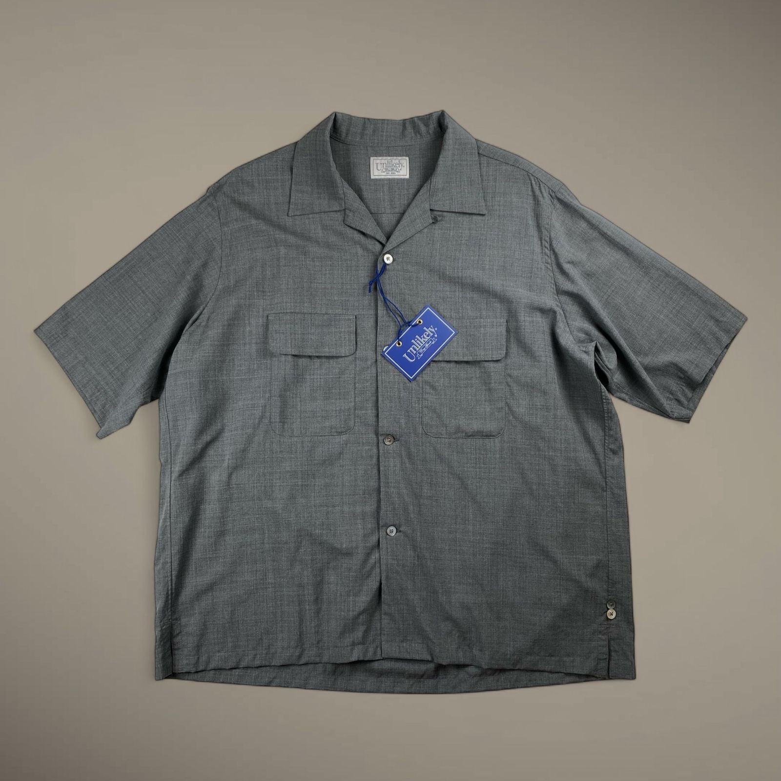 タグ付】 Unlikely アンライクリー / 2P Sports Open Shirts S/S