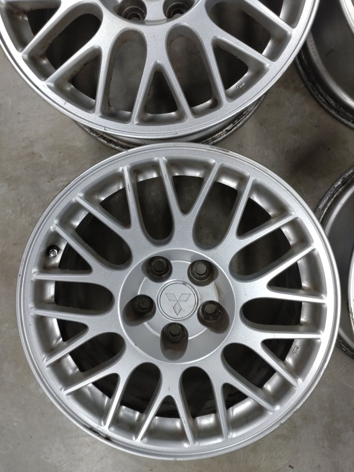 CT9A エボ9純正アルミホイール 2本 良品 4本セット】三菱 ランサー