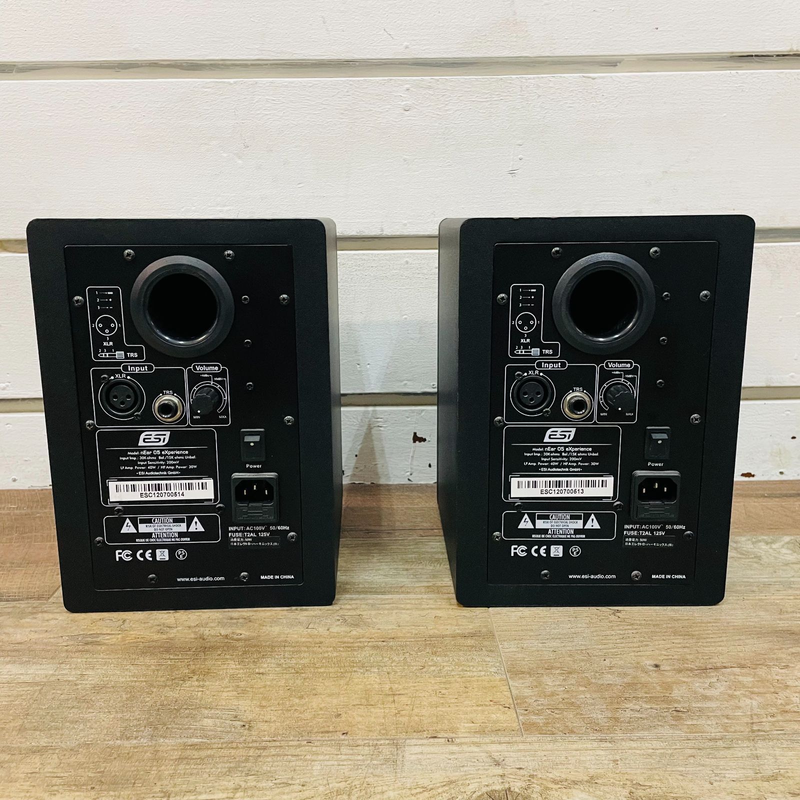 ESI 5インチ・アクティブ・ニアフィールド・モニター スピーカー ESI