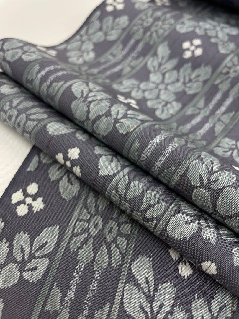 ぜんまい紬 染紬 正絹 反物 - メルカリ