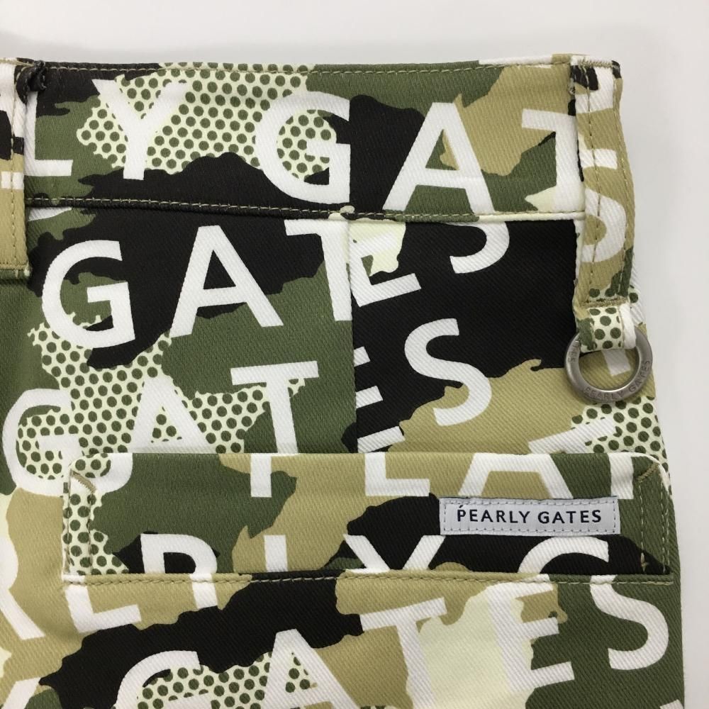 迷彩 ロゴ刺しゅう