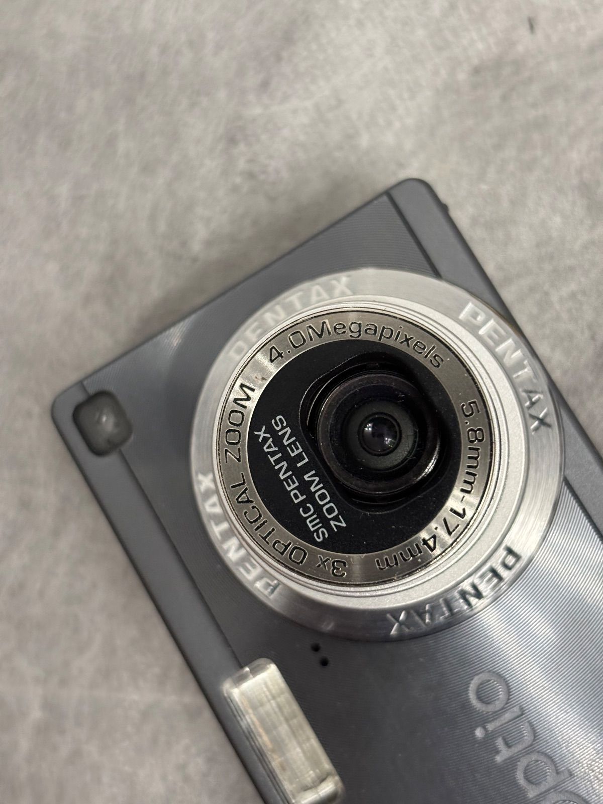 PENTAX optio S4i グレー 9141 - メルカリ