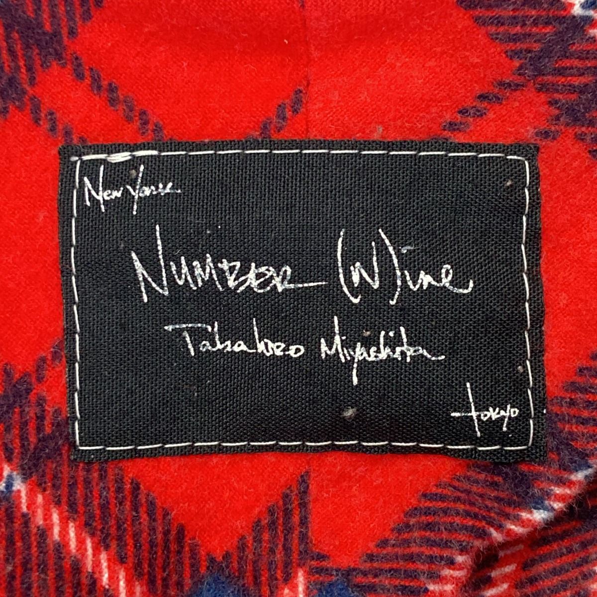 NUMBER(N)INE ナンバーナイン 2006SS ガンズ期 チェックネルシャツ