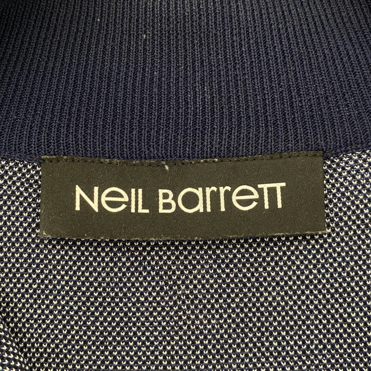 NEIL BARRETT ニールバレット カモフラジップアップニット