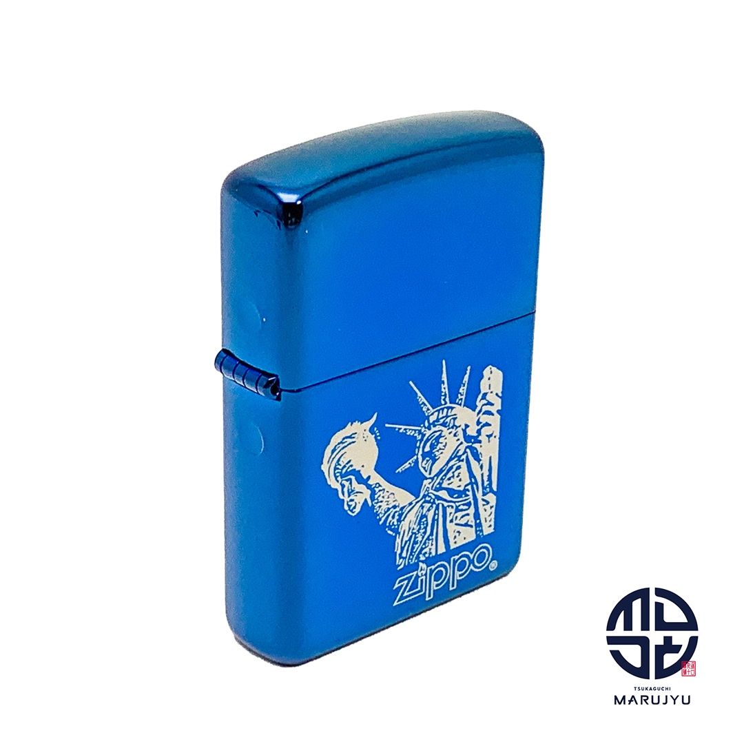 ZIPPO ジッポ 自由の女神 ブルー ライター ※ポスト投稿でのご