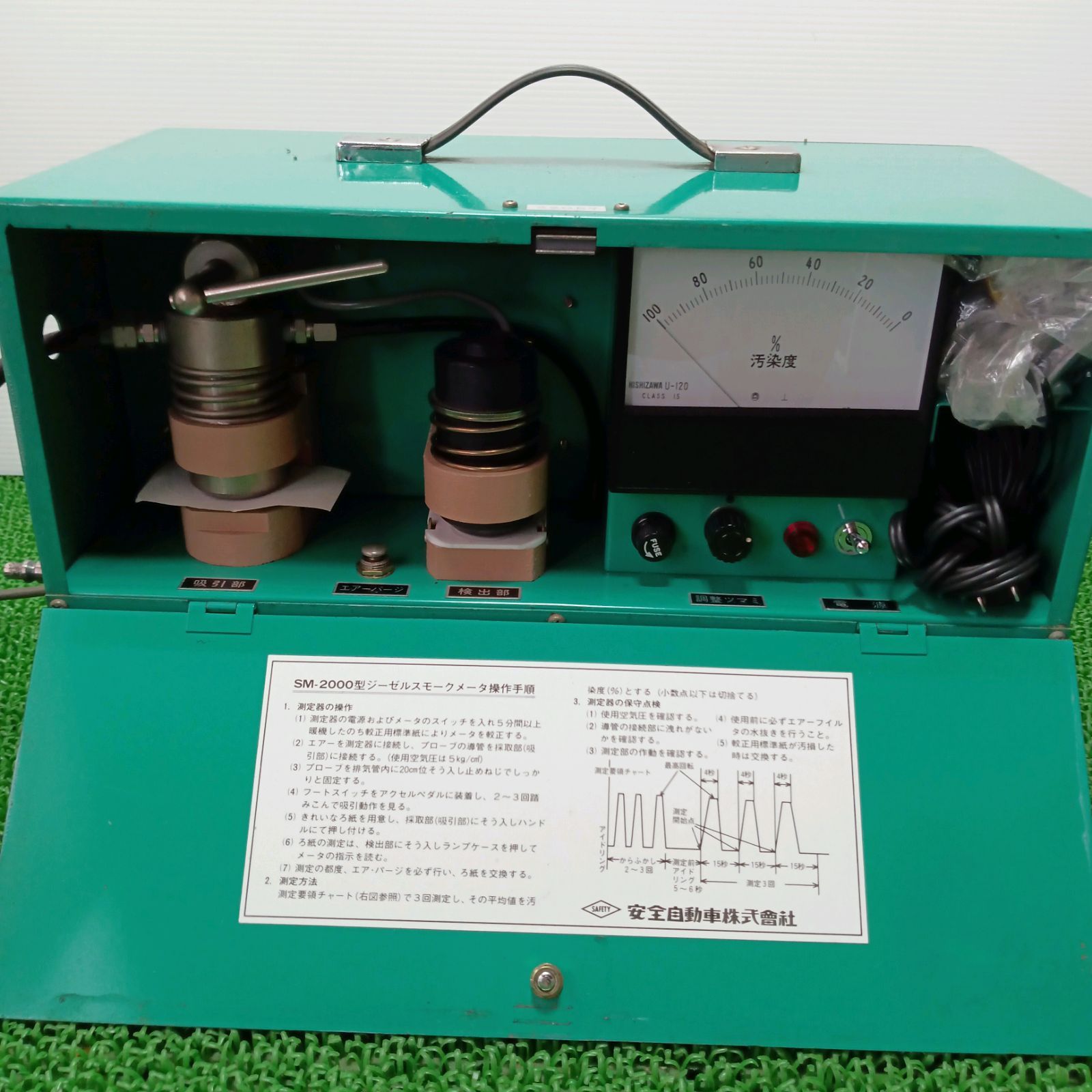 【ジャンク品】スモークマシン　ケース付き HARD WORX バイク用 アルミトップケース 25L HXNE25