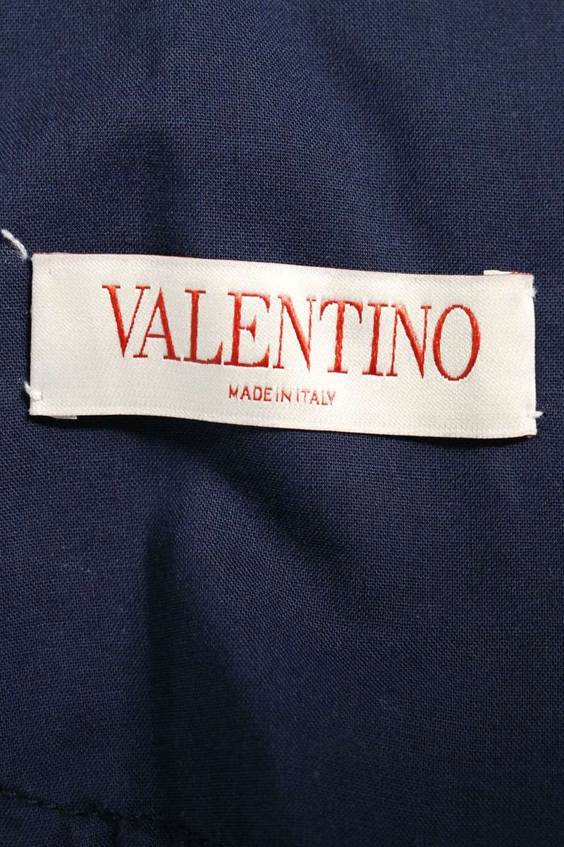 Vポケットワイドデニムパンツ レディース