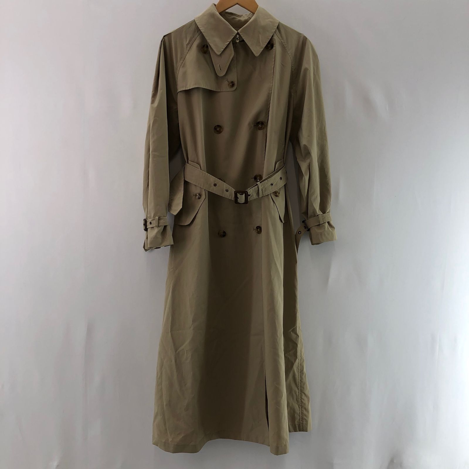 AMERI ベージュ トレンチコート AMERI アメリ レディース トレンチコート ベルト付き ベージュ M