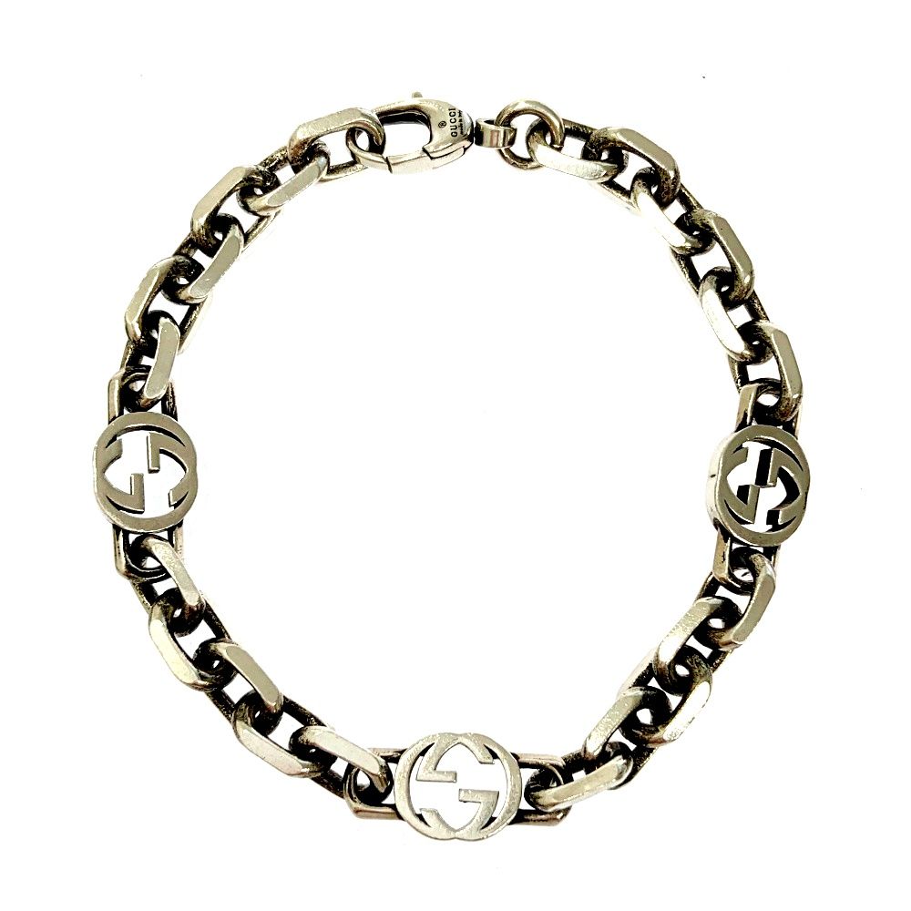 renren様　箱袋付き✨️　GUCCI　ブレスレット　ロッキングG　925 renren様 箱袋付き✨️ GUCCI ブレスレット ロッキングG 925